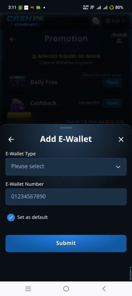 Game Cash Pk